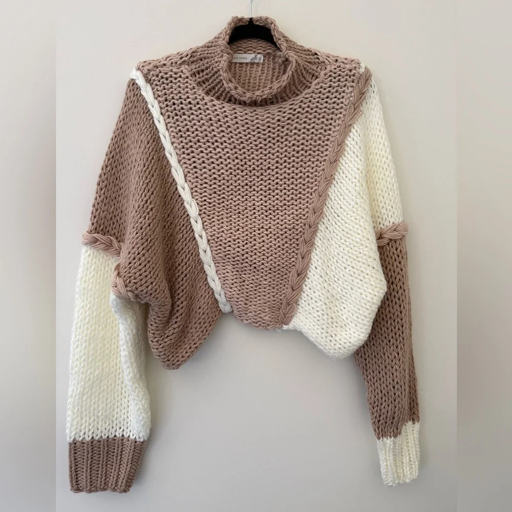 NWT Altrd State Chunky Oversized Sweater - Picture 2 of 5